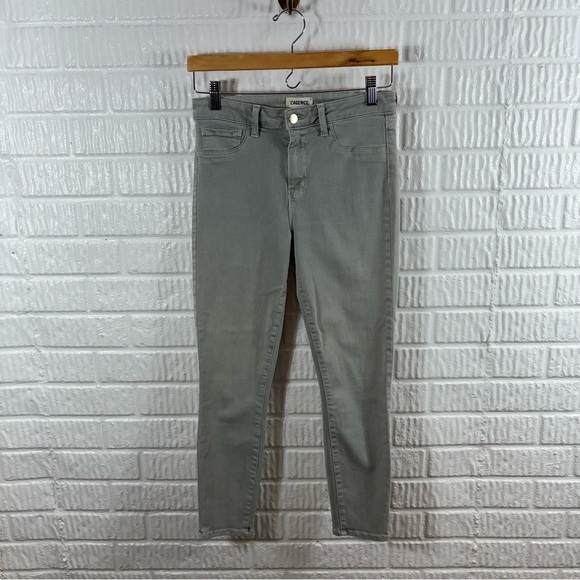 L’Agence Margot High Rise Skinny Gray 28 - Picture 2 of 5